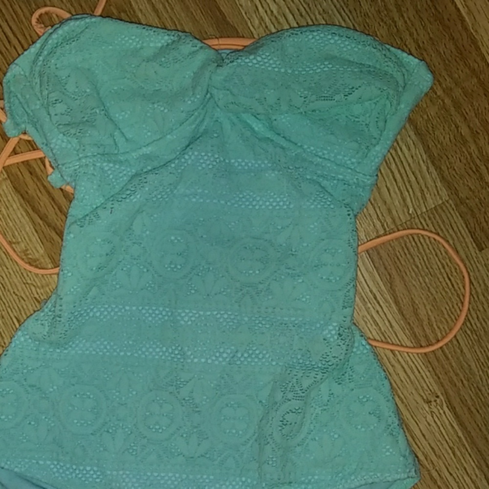 Victoria secret crochet one piece